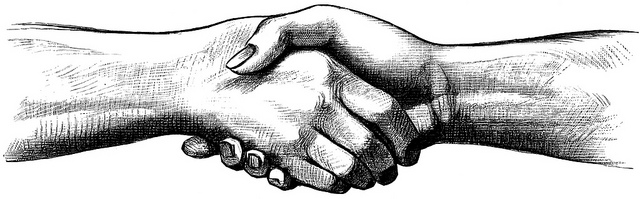 poignée de mains médiation